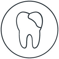 Icon style image for treatment: Cosmetic Dentistry