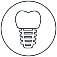 Icon style image for treatment: What are Dental Implants?